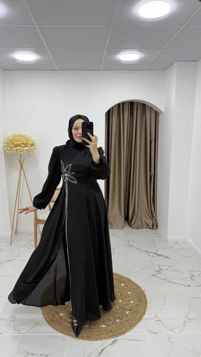 Zehra Abiye Elbise - Siyah