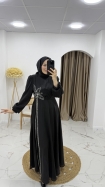 Zehra Abiye Elbise - Siyah