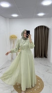 Zehra Abiye Elbise - Yeşil