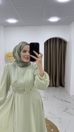 Zehra Abiye Elbise - Yeşil