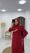 Efil Abiye Elbise - Kırmızı