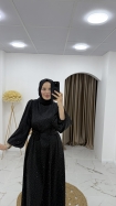 Kardelen Elbise - Siyah