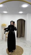 Erva Elbise - Siyah