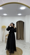 Burçak Abiye Elbise - Siyah