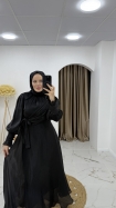 Burçak Abiye Elbise - Siyah