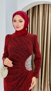 Müjde Abiye Elbise - Kırmızı