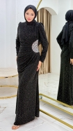 Müjde Abiye Elbise - Siyah