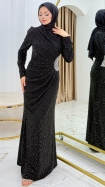 Müjde Abiye Elbise - Siyah