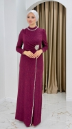 Lavin Abiye Elbise - Bordo