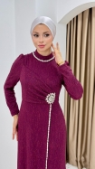 Lavin Abiye Elbise - Bordo