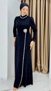 Lavin Abiye Elbise - Siyah