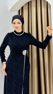 Lavin Abiye Elbise - Siyah