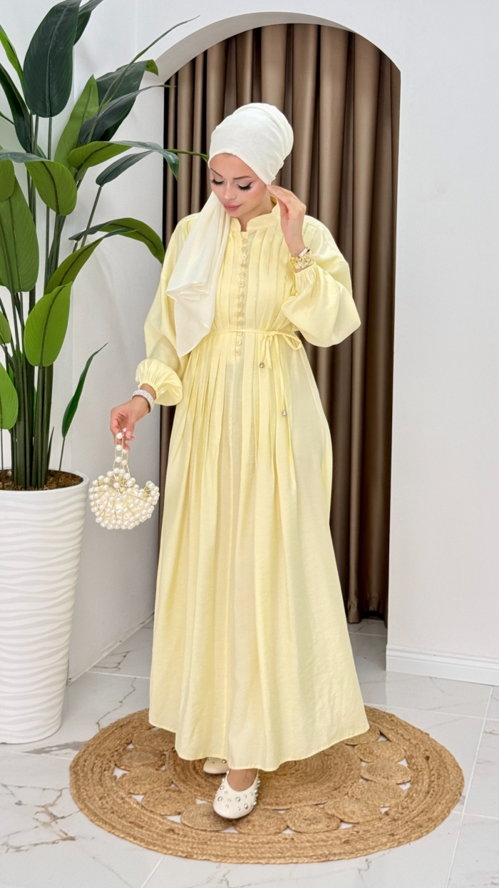 Seçil Elbise - Sarı