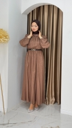 Yeni Destan Elbise - Latte