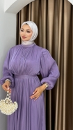 Yeni İmre Elbise - Lila