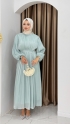Yeni İmre Elbise - Mint