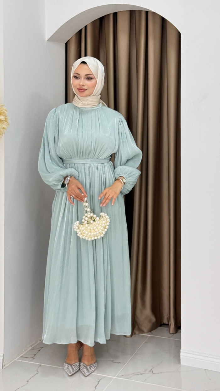 Yeni İmre Elbise - Mint