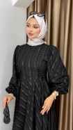 Mesia Elbise - Siyah