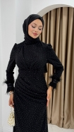 Elçin Abiye Elbise - Siyah