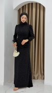 Elçin Abiye Elbise - Siyah