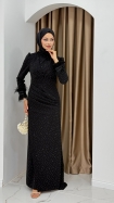 Elçin Abiye Elbise - Siyah
