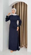 Elçin Abiye Elbise - Lacivert