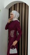 Hürrem Abiye Elbise - Bordo