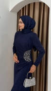 Hürrem Abiye Elbise - Lacivert