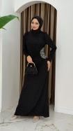 Hürrem Abiye Elbise - Siyah
