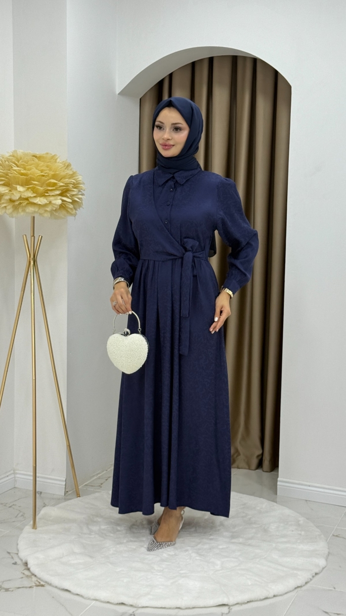 Demet Elbise - Lacivert