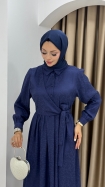 Demet Elbise - Lacivert