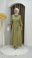 Demet Elbise - Yağ Yeşili