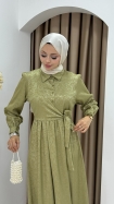 Demet Elbise - Yağ Yeşili