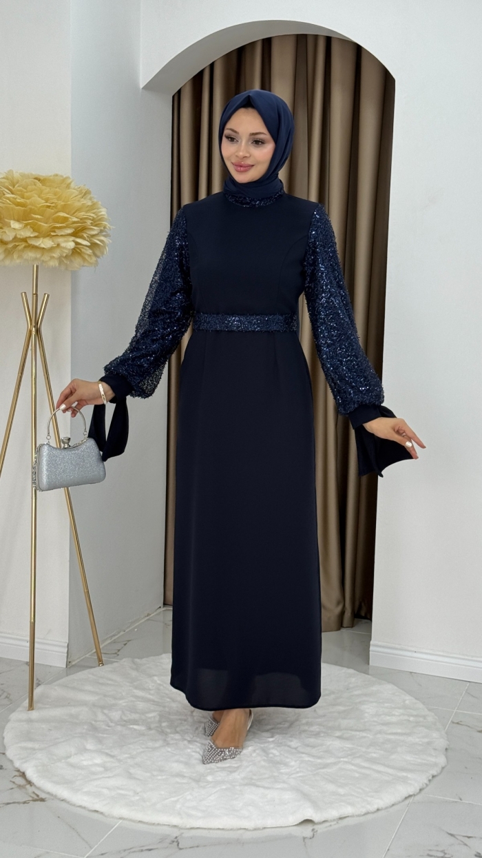 Kevser Elbise - Lacivert