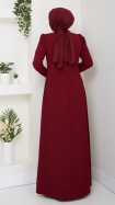 Bade Elbise - Bordo