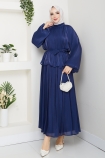 Sinem Tesettür Takım - Lacivert