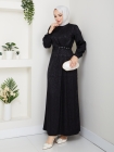 Yeni Sibel Elbise - Siyah