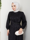 Yeni Sibel Elbise - Siyah