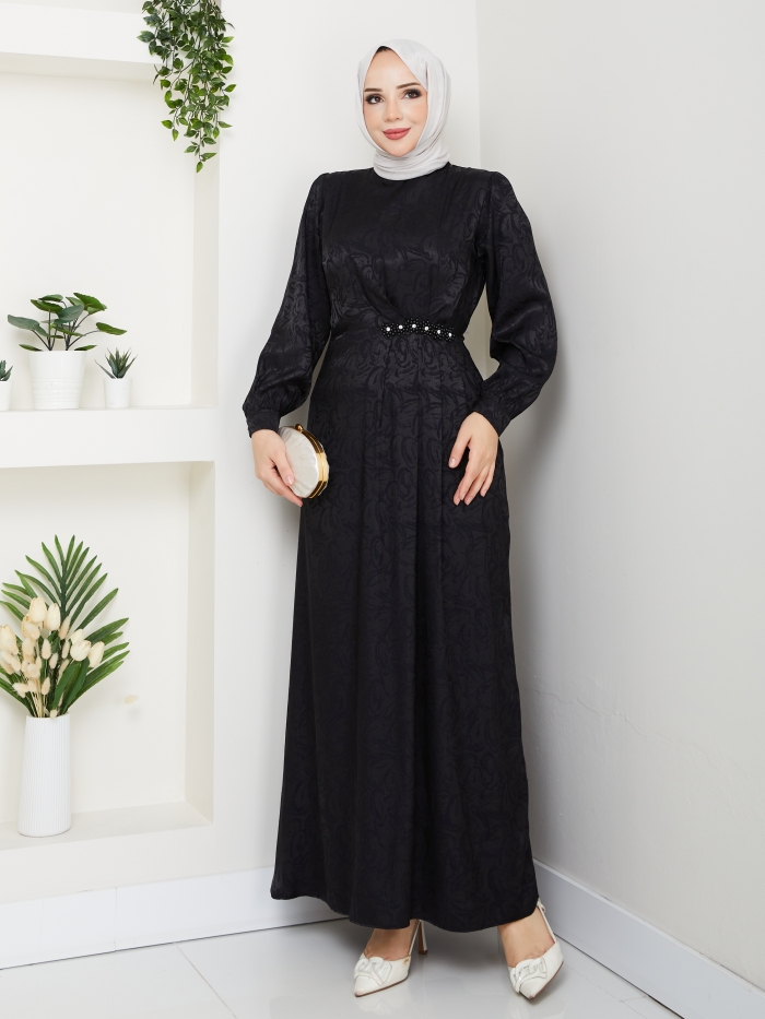 Yeni Sibel Elbise - Siyah