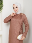 Berivan Tesettür Elbise - Soğan