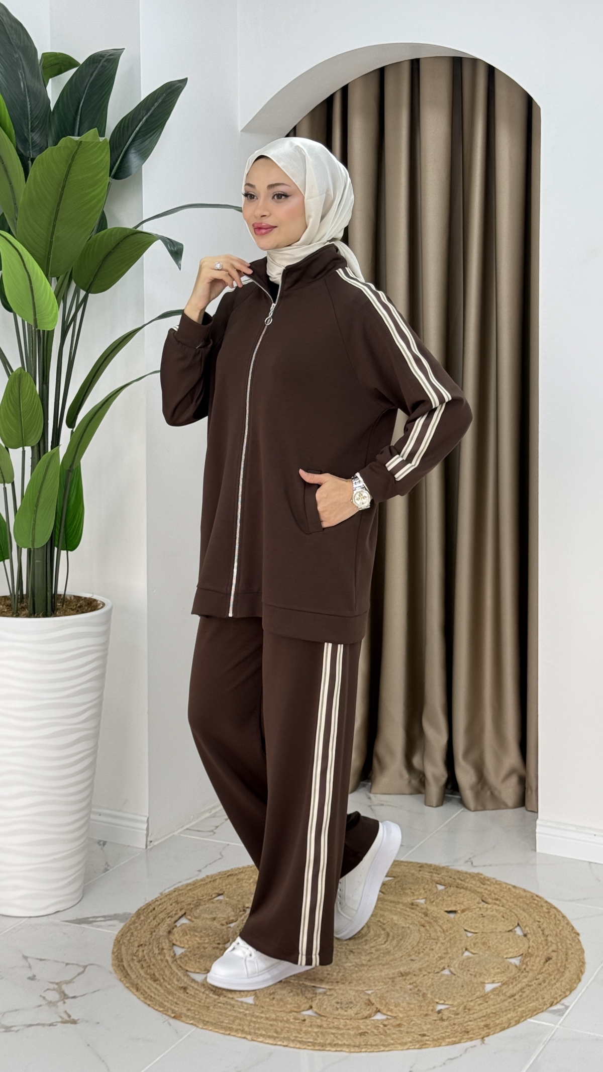 Öznur İkili Takım - Kahve