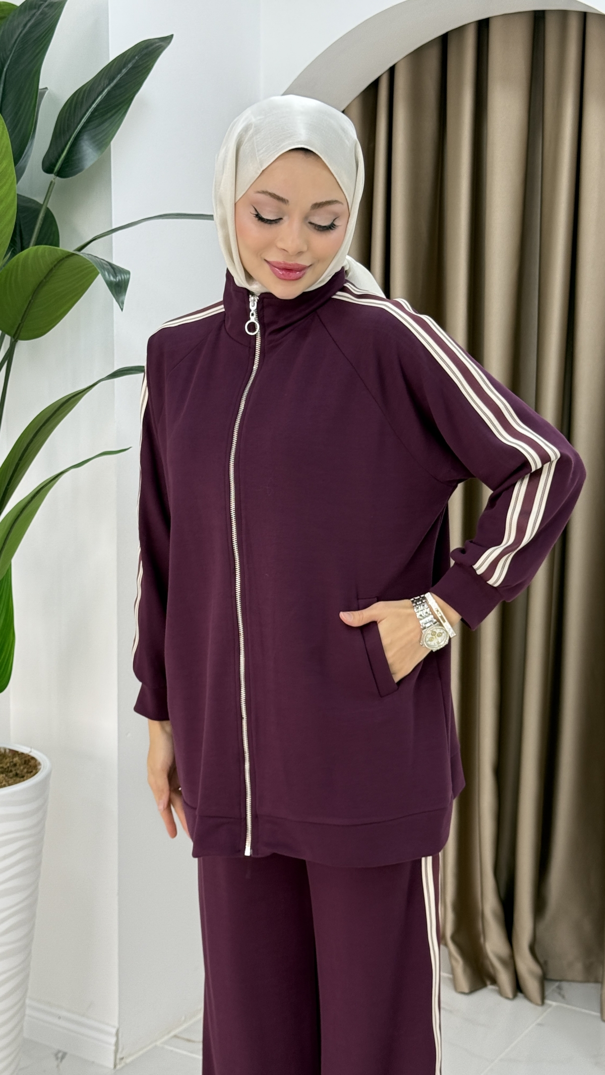 Öznur İkili Takım - Mürdüm