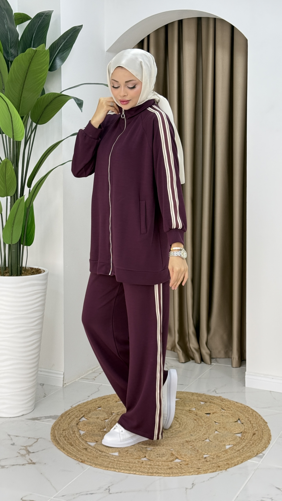 Öznur İkili Takım - Mürdüm