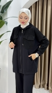 Şerife İkili Takım - Siyah