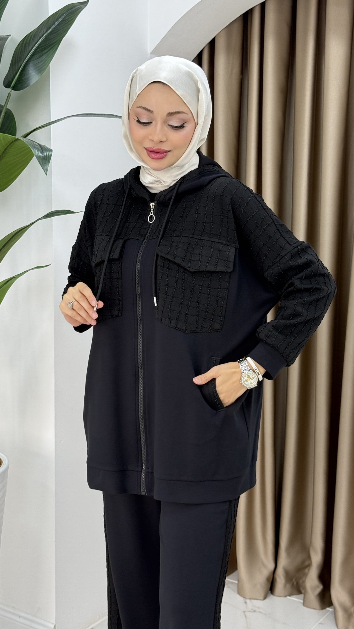 Şerife İkili Takım - Siyah