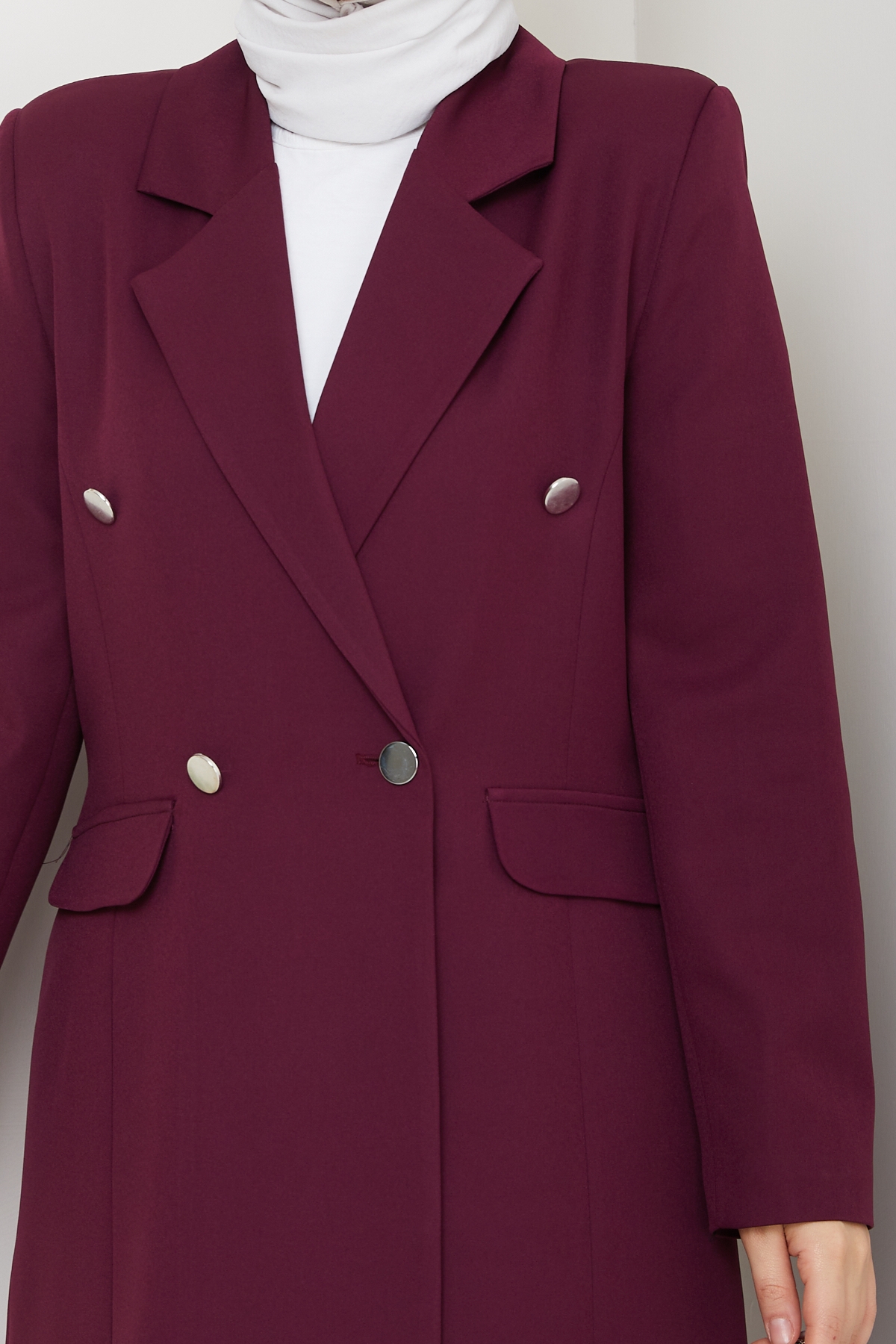 Yeni Beste Ceket Takım - Bordo