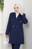 Yeni Beste Ceket Takım - Lacivert