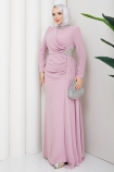 Rezzan Abiye Elbise - Pembe