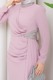 Rezzan Abiye Elbise - Pembe