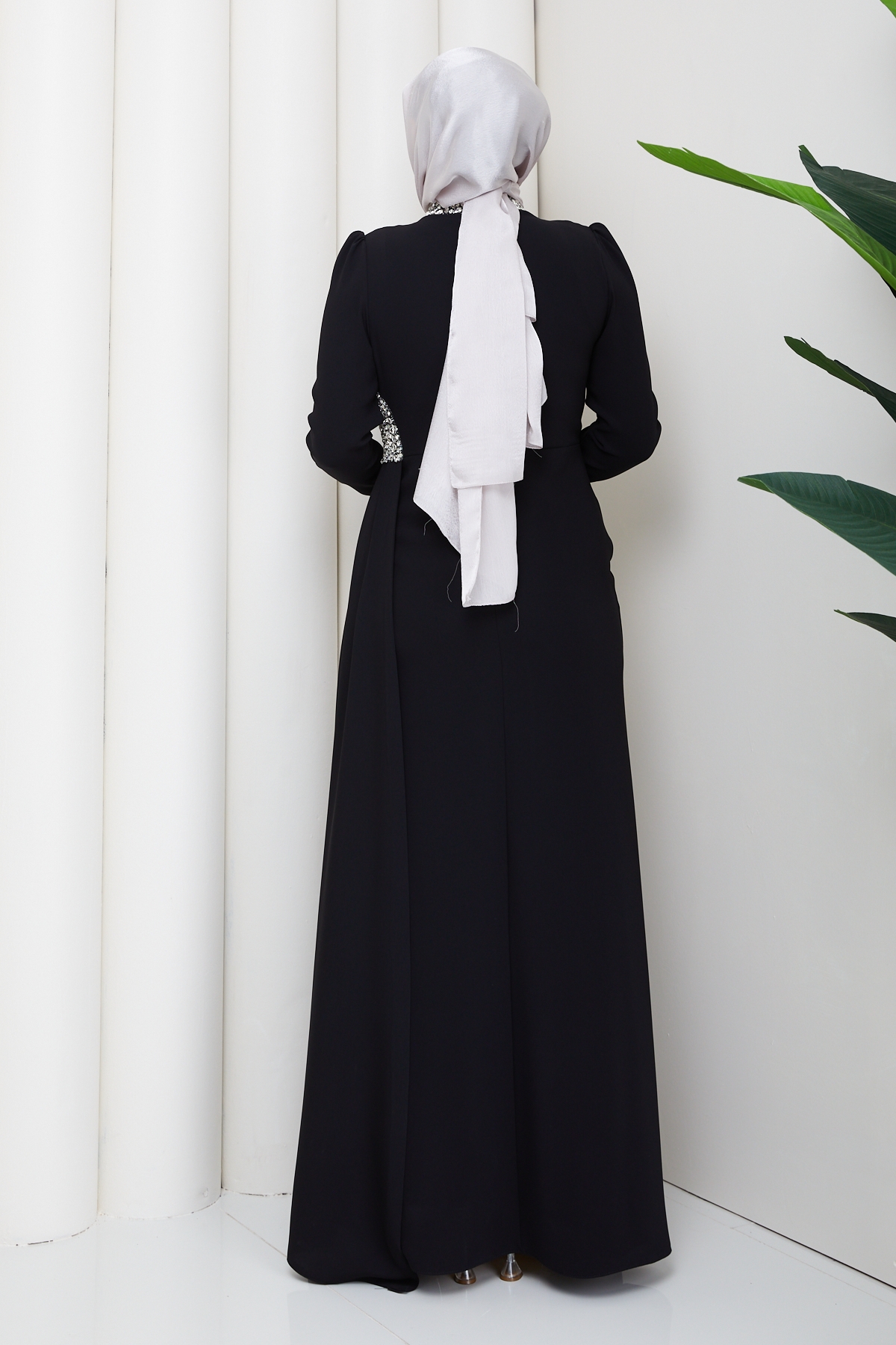 Rezzan Abiye Elbise - Siyah